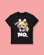 I Said No Longline Baby Tee