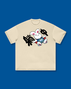 Tired Bunny Oversized Tee