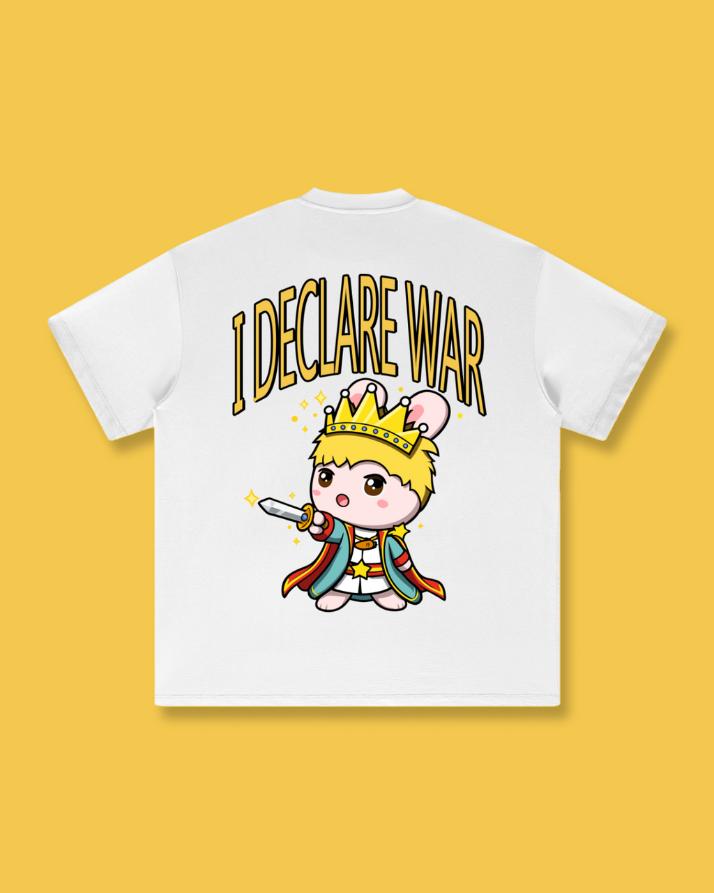 I Declare War Oversized Tee