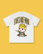 I Declare War Oversized Tee