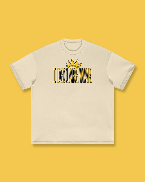 I Declare War Oversized Tee