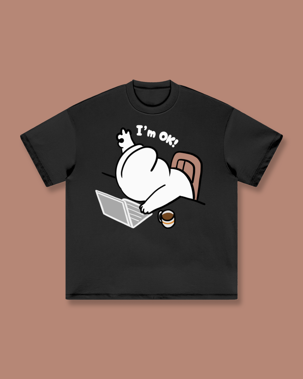 I'm Ok Oversized Tee