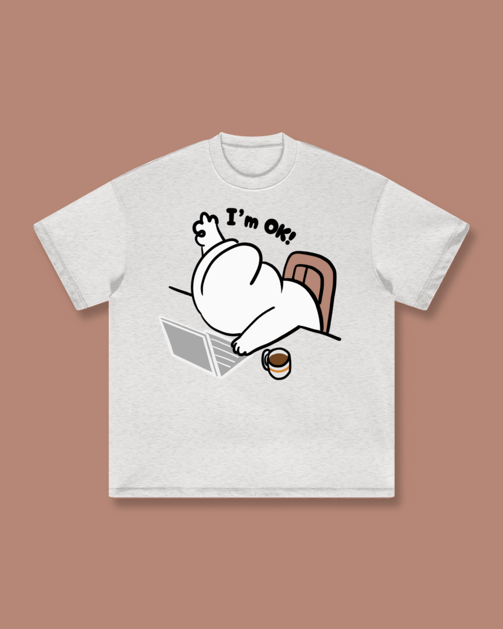 I'm Ok Oversized Tee