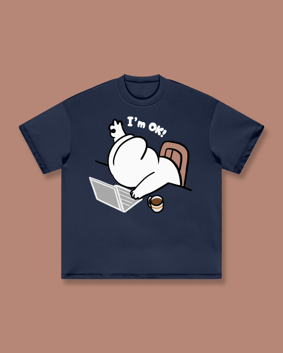 I'm Ok Oversized Tee