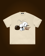 Bunny on Pipe Oversized Tee