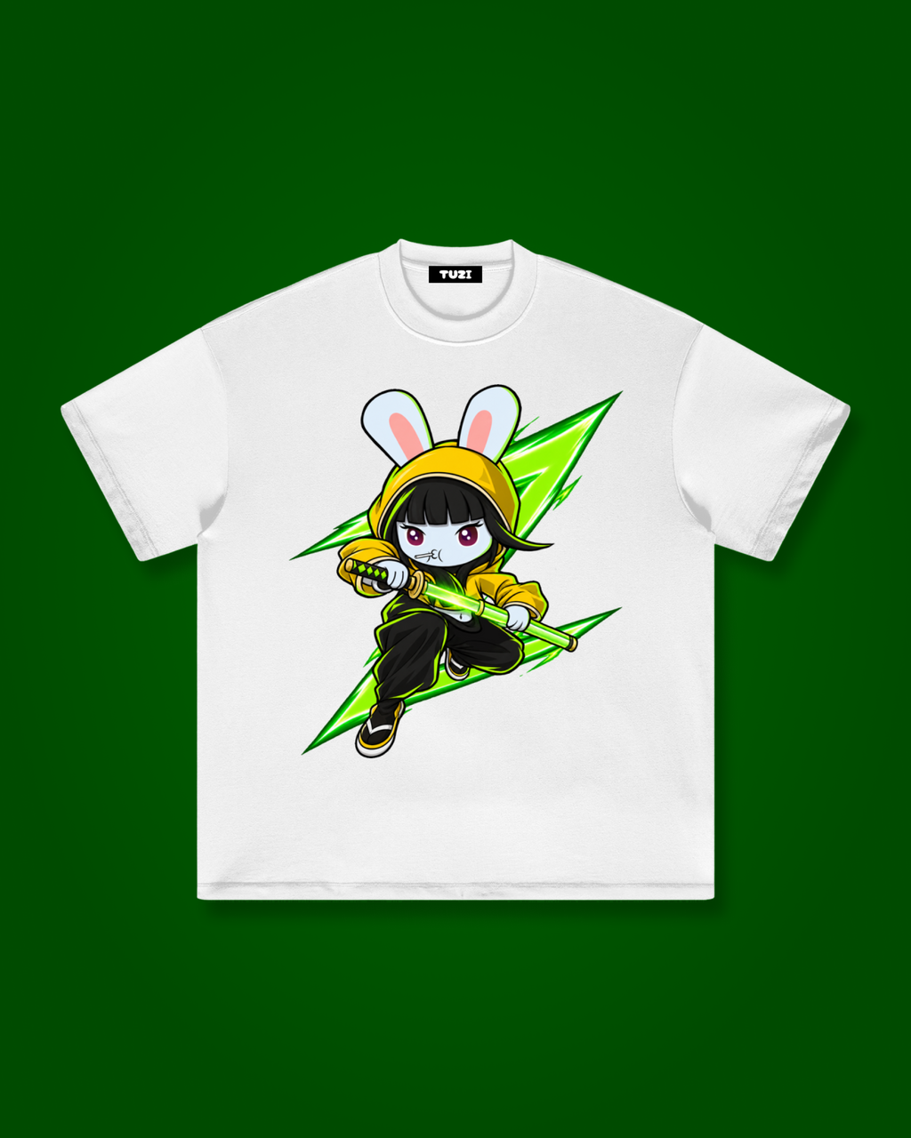 Z Bunny Oversized Tee