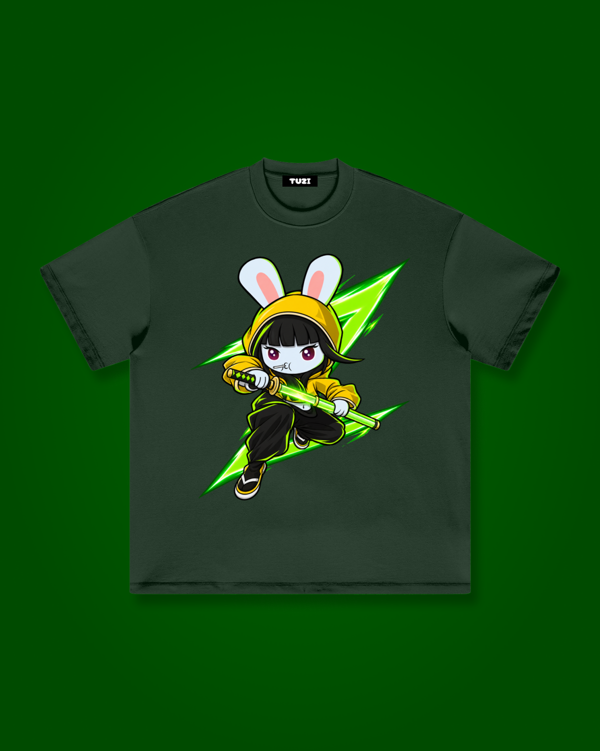 Z Bunny Oversized Tee