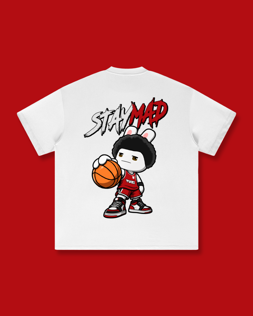 Stay Mad Oversized Tee
