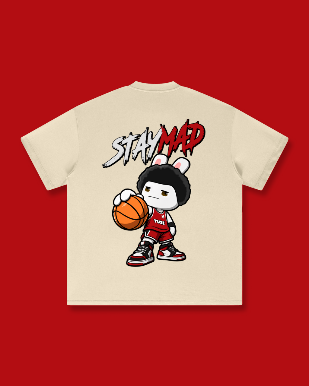 Stay Mad Oversized Tee