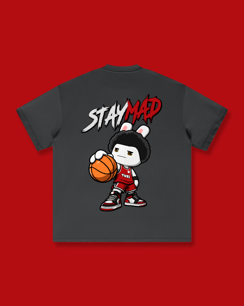 Stay Mad Oversized Tee