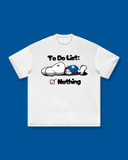 To Do List Oversized Tee