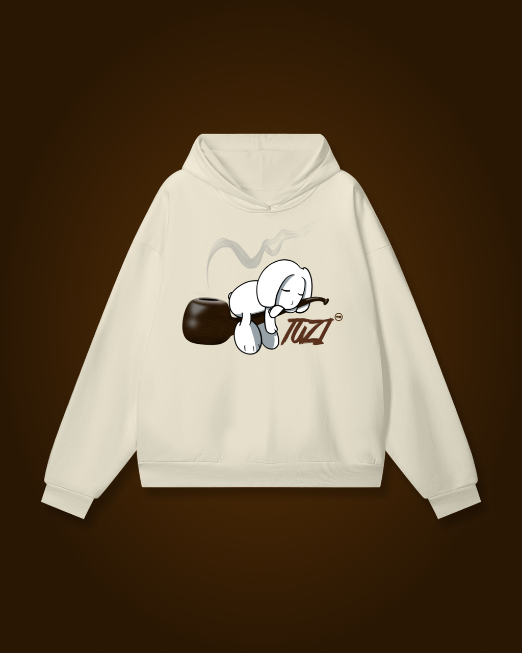 Bunny On Pipe Hoodie