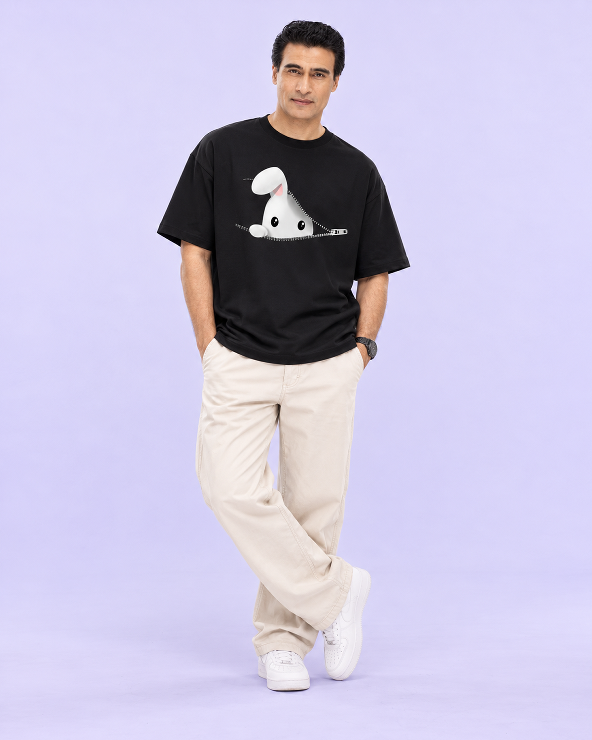 Peeking Bunny Tee